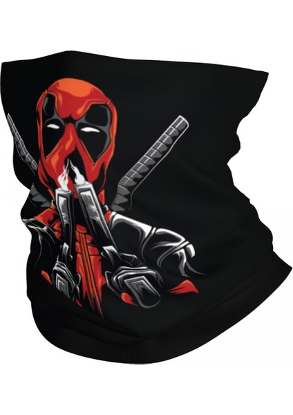 Özel Deadpool Karikatür Süper Kahraman Bandana Boyunluk Uv Korumalı Yüz Eşarp Örtüsü Kadın Anime Cosplay Başlık Tüp Balaclava (Yurt Dışından) fiyatları