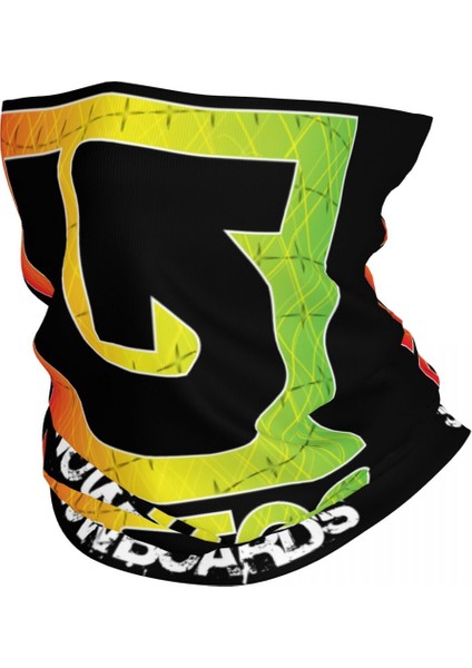 Özel Burtons Arrow Logo Snowboard Kış Kafa Bandı Boyun Isıtıcısı Erkek Kadın Kayak Koşu Tüpü Atkı Yüz Bandanası Boyunluk (Yurt Dışından)