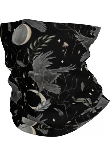 Özel Cadı Bandana Boyun Isıtıcısı Erkek Kadın Kış Kayak Tüpü Atkı Boyunluk Cadılar Bayramı Kedi Kafatası Yüz Örtüsü (Yurt Dışından)