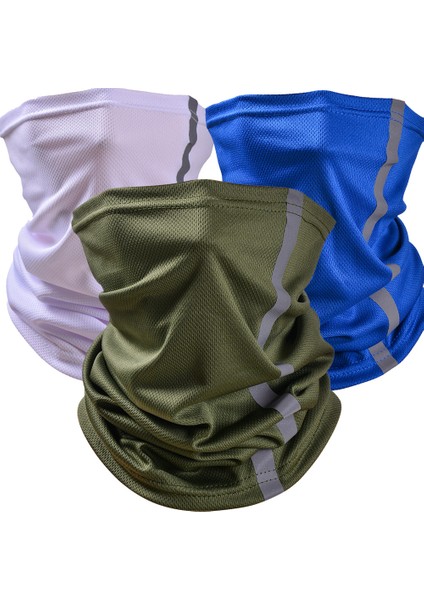 Yansıtıcı Boyunluk Görünürlük Neon Güvenlik Bandana Rüzgar Toz Uv Koruması Eşarp Bandanalar (Yurt Dışından) fırsatları