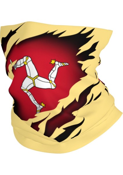 Özel Isle Of Man Tt Yarış Motosiklet Bandana Boyunluk Rüzgar Geçirmez Yüz Atkısı Örtüsü Erkek Kadın Kafa Bandı Tüp Balaclava (Yurt Dışından)