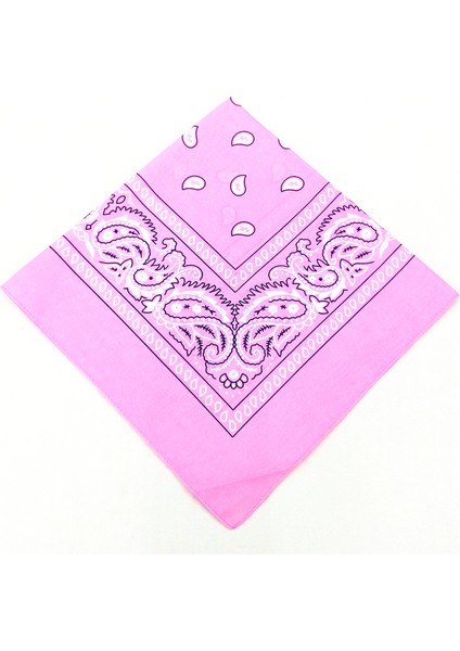 2020 Moda Hip Hop %100 Pamuk Bandana Kare Eşarp 54CM*54CM Siyah Kırmızı Paisley Kafa Bandı Kadınlar/erkekler/erkekler/kızlar Için Baskılı (Yurt Dışından)