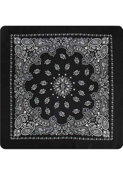 54CM*54CM Hip Hop Bandana Açık Hava Erkek Kadın Moda Spor Pamuk Bandana Kare Eşarp Binicilik Kamp Bisiklet Başörtüsü (Yurt Dışından)