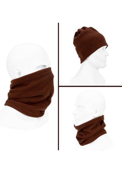 Erkek Kadın Kış Bandana Açık Hava Yüz Örtüsü Snowboard Kayak Boyunluk Çorap Bisiklet Yumuşak Polar Atkı Spor Termal Yarım Maske (Yurt Dışından)