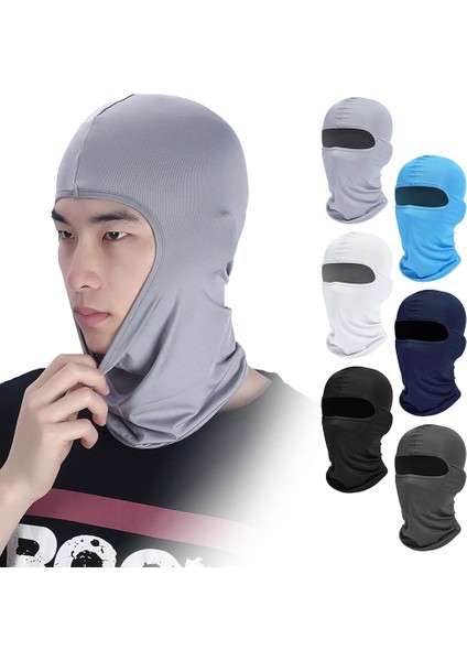 Balaclava Tam Yüz Maskesi Yürüyüş Bisiklet Kamp Avcılık Şapka Bisiklet Başlığı Yaz Erkek Kadın Kayak Maskesi Yürüyüş Atkıları (Yurt Dışından) fırsatları