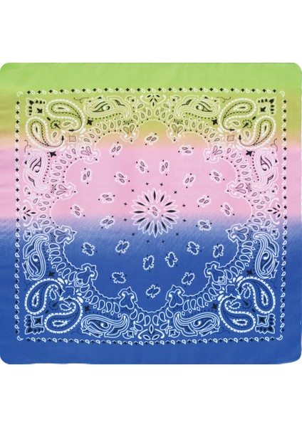 54CM*54CM Hip Hop Bandana Açık Hava Erkek Kadın Moda Spor Pamuk Bandana Kare Eşarp Binicilik Kamp Bisiklet Başörtüsü (Yurt Dışından)