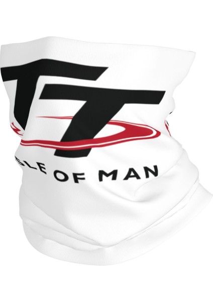 Özel Isle Of Man Tt Yarış Motosiklet Bandana Boyunluk Rüzgar Geçirmez Yüz Atkısı Örtüsü Erkek Kadın Kafa Bandı Tüp Balaclava (Yurt Dışından)