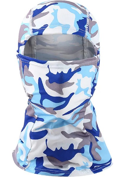 Erkek Yüz Maskesi Kayak Maskesi Soğutucu Atkı Yaz Balaclava Güneş Koruma Bandana Yürüyüş Atkıları Motosiklet Bisiklet Kaskı Kapşon (Yurt Dışından)