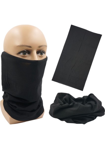 Boyama Rengi Boyunluk Erkek Kadın Düz Bandana Çok Işlevli Başörtüsü Rüzgar Geçirmez Yüz Kalkanları Dikişsiz Tüp Boyunluk Isıtıcı (Yurt Dışından)