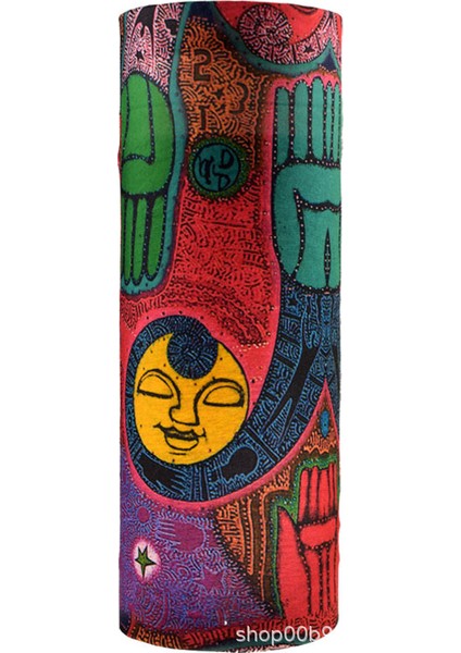 Erkek Kadın Kamp Baskı Renkli Atkı Açık Hava Sporları Bisiklet Sürme Kafa Bandı Bisiklet Bisiklet Maskesi Balaclava Boyun Isıtıcı Bandana (Yurt Dışından)