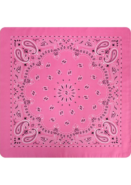 54CM*54CM Hip Hop Bandana Açık Hava Erkek Kadın Moda Spor Pamuk Bandana Kare Eşarp Binicilik Kamp Bisiklet Başörtüsü (Yurt Dışından)