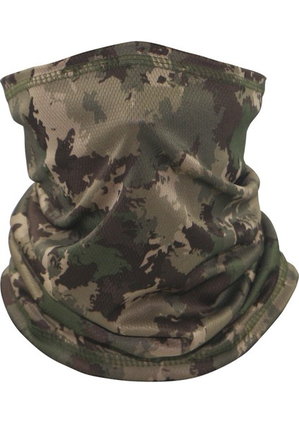 Camo Taktik Maske Boyunluk Örtüsü Yüz Bandana Güneş Serin Bisiklet Av Yürüyüş Kamp Atkı Erkek Kadın (Yurt Dışından)