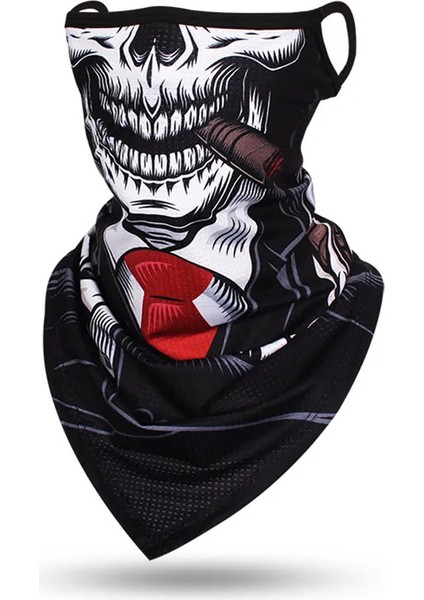 Erkek Kadın Yürüyüş Bisiklet Yüz Maskesi Askılı Kulak Kafatası Bandana Nefes Alabilir Spor Eşarp Yaz Balaclava Boyunluk Yüz Kalkanı (Yurt Dışından) modelleri