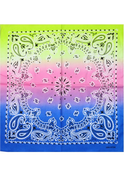 2023 Moda Hip Hop Bandana Kare Eşarp 54CM*54CM Siyah Kırmızı Paisley Kafa Bandı Kadınlar/erkekler/erkekler/kızlar Için Baskılı %100 Pamuk (Yurt Dışından)