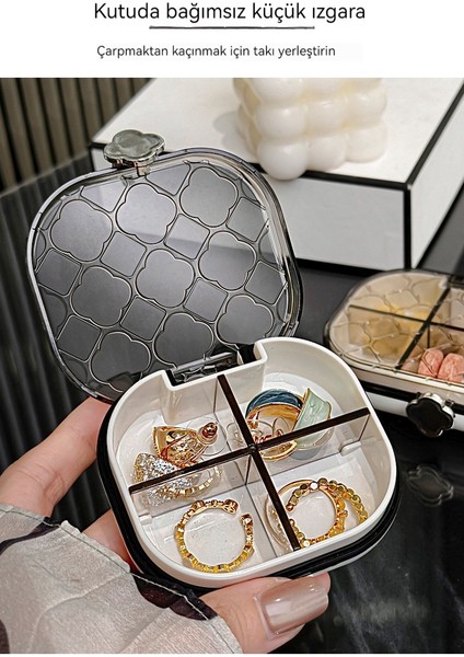 Taşınabilir Ilaç Saklama Kutusu - Mücevher Saklama - Alt Paket Ilaç Kutusu (Yurt Dışından)