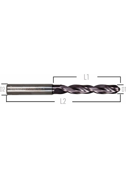 10.0mm Karbür Matkap