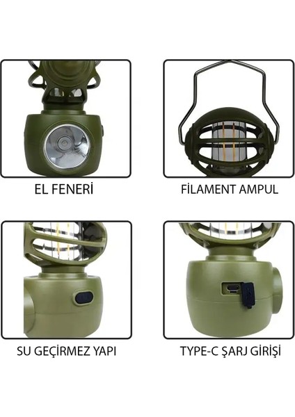 30 Watt Kamp Lambası LF-3328A (4886)