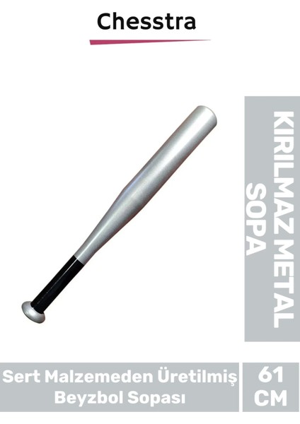 Özel Üretim Modern Zarif Kırılmaz Rahat Kavrama Kaliteli Metal Baseboll Beyzbol Sopası 61 cm