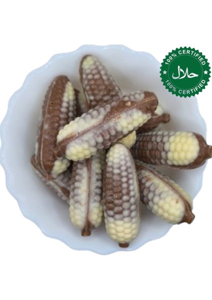 Kalıplı Beyaz Mısır Çikolata 1 kg