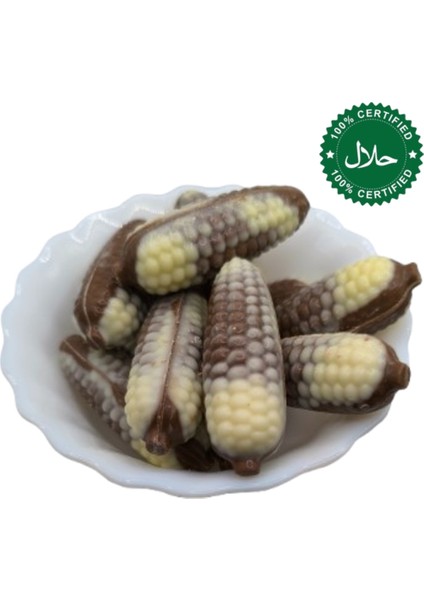 Kalıplı Beyaz Mısır Çikolata 1 kg