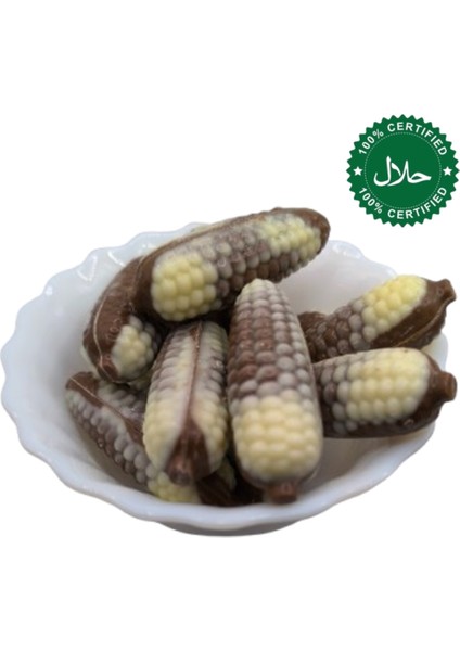 Kalıplı Beyaz Mısır Çikolata 1 kg
