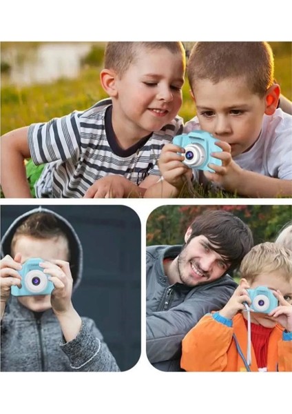 Yeni Nesil Çocuk Dijital Mini Fotoğraf Video Makine Erkek Kız Çocuklar 1080P Hd Ekran Kamera Selfie fırsatları