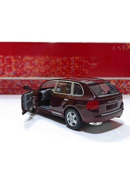 1:38 Ölçek Porsche Cayanne Turbo//çek-Bırak Metal Araba fiyatları