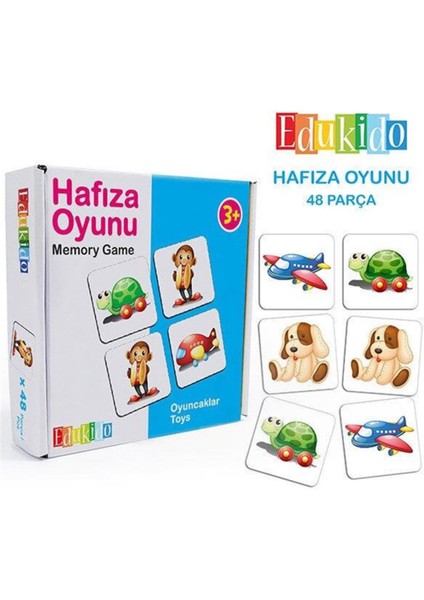 Eğitici Oyuncak Hafıza Oyunu - Oyuncaklar Çocuk Kutu Oyun