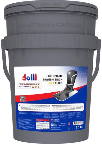 ATF Trancemax CVT 20 Litre Tam Senetetik Otomatik Şanzıman Yağı (Üretim Yılı: 2025)