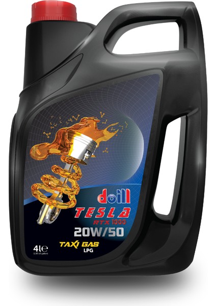 Tesla 20W/50 4 Litre Motor Yağı ( Üretim Yılı: 2023 )