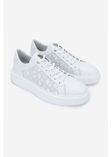 Erkek Deri Beyaz Sneakers & Spor Ayakkabı 352 22249 Erk Ayk Y25 Beyaz Dr fiyatları