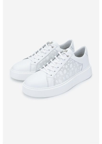 Erkek Deri Beyaz Sneakers & Spor Ayakkabı 352 22249 Erk Ayk Y25 Beyaz Dr indirimleri