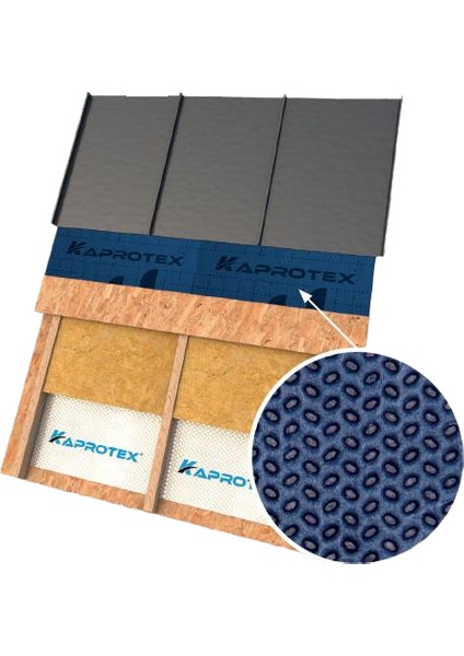 150 gr/m² ÇATI VE CEPHE YALITIM ÖRTÜSÜ 160cm x 50m ( 80m² )