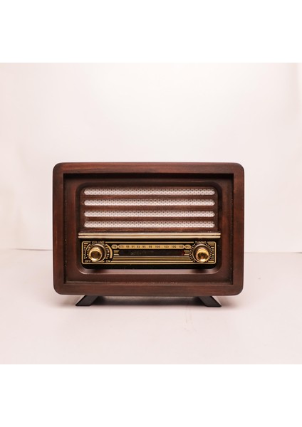 FM RADYO ÖZELLİKLİ LALELİ MODEL NOSTALJİK RADYO