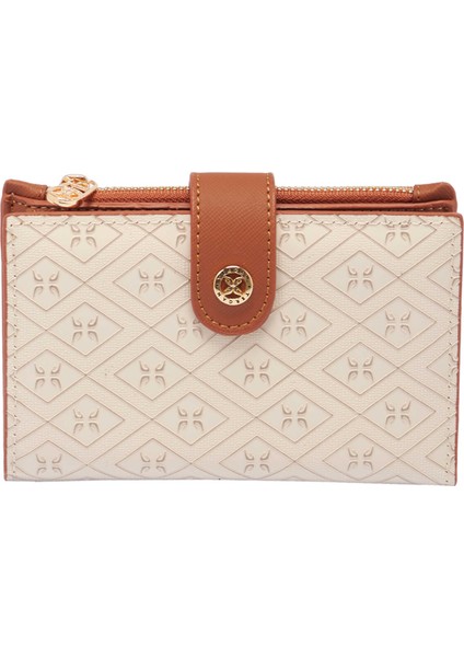 Bej Print Kadın Cüzdan - S1CB00055816-E52 fiyatları