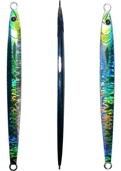 150G /19CM Hızlı Batan Hızlı Hız Yavaş Pitch Jig Cazibesi Dikey Jigs Tuzlu Su Balıkçılık Glow Karanlık Metal Jig Pesca Deniz