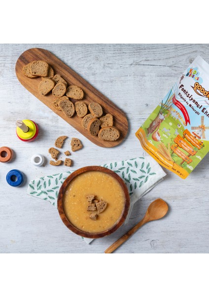 Keçi Sütlü, Keçiboynuzlu Vitamin ve Mineralli Bebek Ekmeği 80 gr - Bebek ve Çocuklara Özel