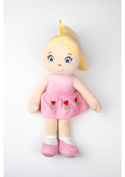 Peluş Kelebek Bebek Pembe 45 cm