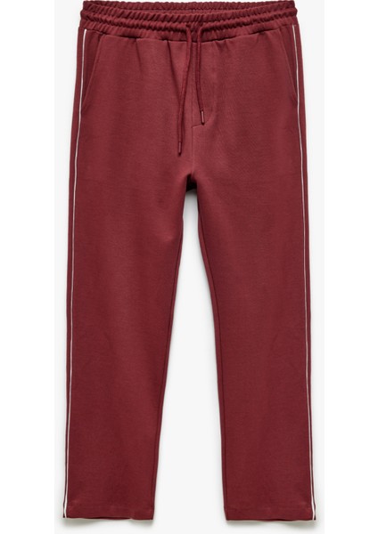 Cep Detaylı Pamuk Karışımlı Biyeli Beli Bağcıklı Eşofman Altı modelleri