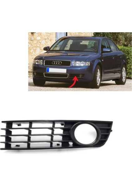 Audi A4 ( 2001-2005) Tampon Sis Kapağı Sisli Sol 8E0807681A