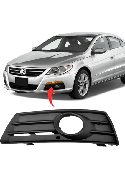 Vw Passat cc 2009-2011 Sol Sis Kapağı Sisli 3C8853665C