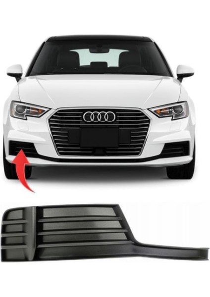Audi A3 Hatchback 2016-2020 Sağ Sis Kapağı 8V3807682M