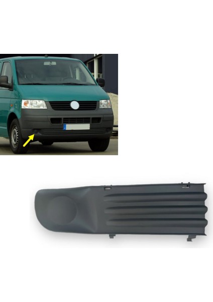 Transporter T5 03-10 Tampon Sis Kapağı Sissiz Sağ 7H0807490C