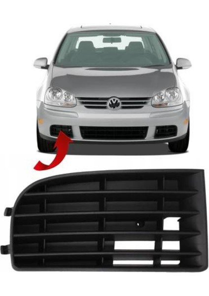 Golf 5 (2004-2009) Tampon Sis Kapagı Sissiz Sağ 1K0853666