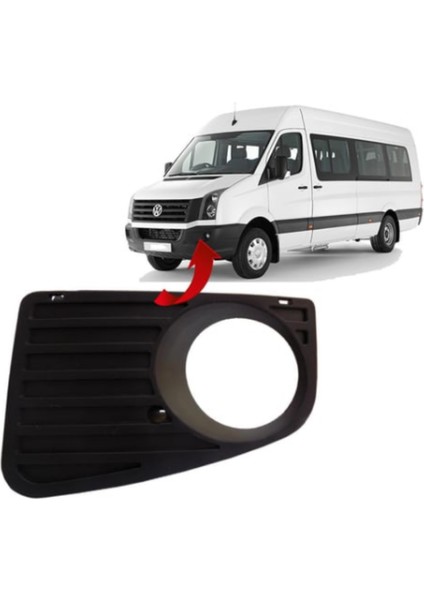 Crafter 2006-2012 Sis Kapagı Çerçevesi Sol 2E0807675