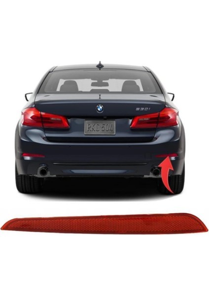 Bmw G30 2017 Sonrası Arka Tampon Reflektörü Sağ 63147388766