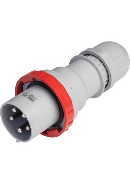 5X63A (3p+N+E) 6h 380-415V 50/60Hz Trifaze Düz Fiş IP67