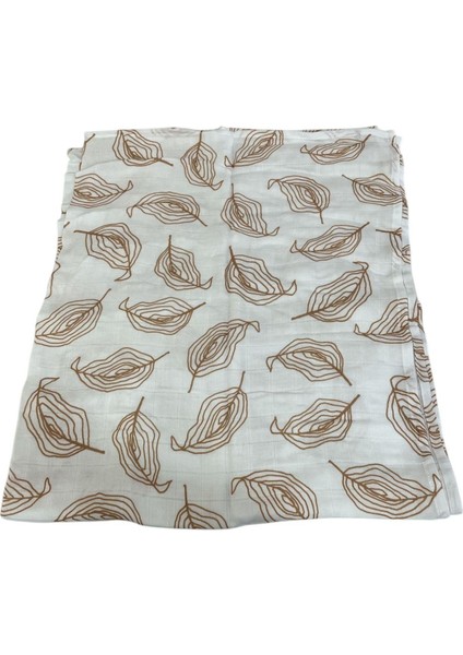 Mother Love Müslin Örtü Fuar Baby Yaprak Desenli fiyatları