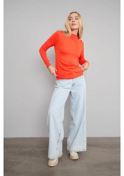 Miyamira 2254 Dik Yaka Basic Triko Mercan fiyatları