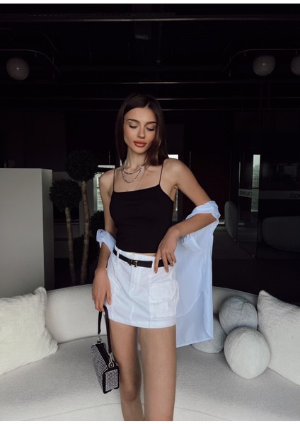 Loris Ip Askılı Body Atlet